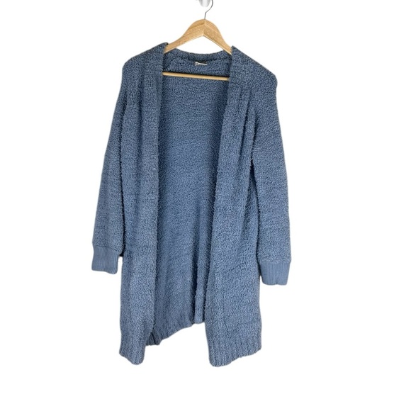 Serra Light Blue Fuzzy Cardigan Size S/M - Picture 1 of 8